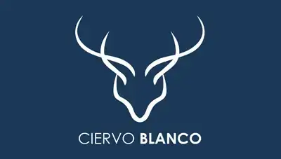 logo ciervo blanco
