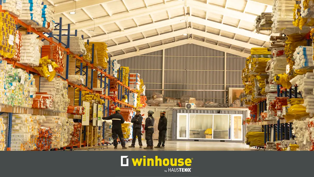 Proyectos con Perfiles Winhouse | PVC en Chile · Haustek